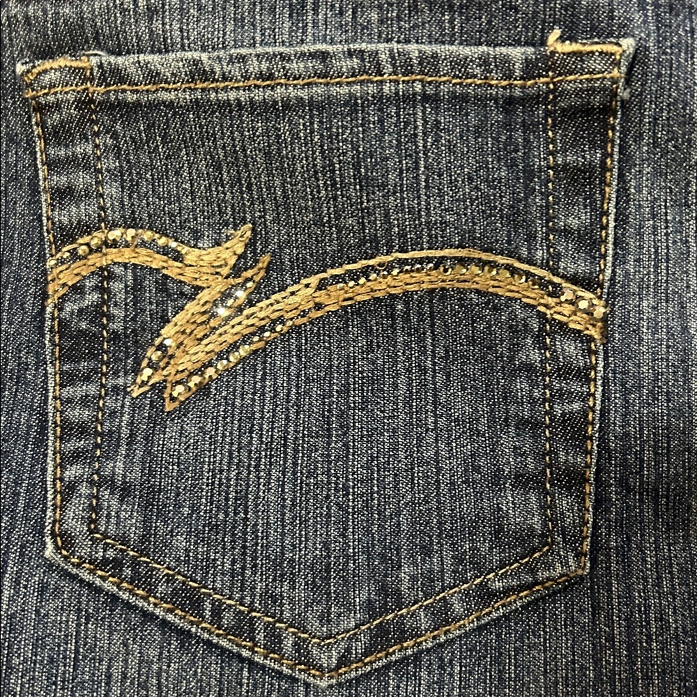 Gloria Vanderbilt Dark Blue Relaxed Jeans size 18 - Picture 6 of 9